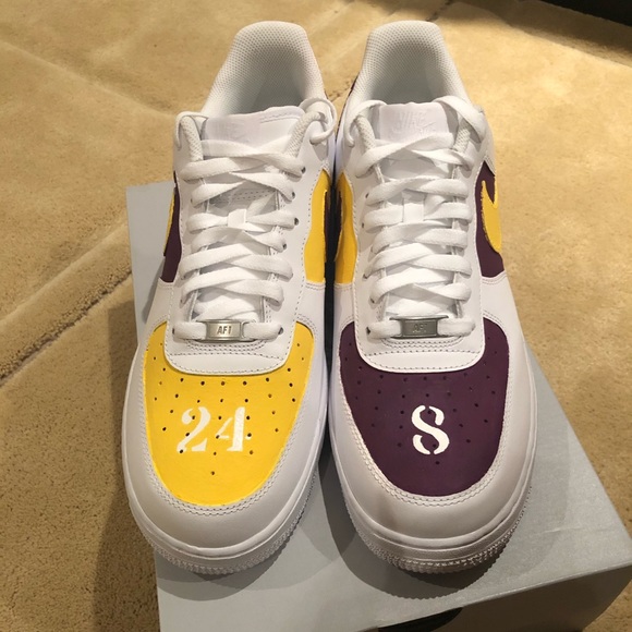 Custom Kobe Bryant Air Force 1 - Picture 5 of 8